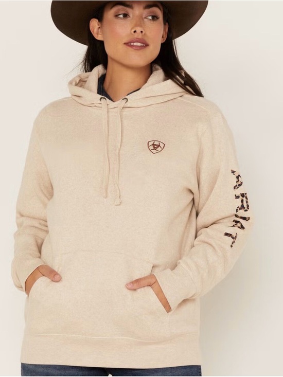 Ariat Tops - ARIAT WOMEN'S BOOT BARN EXCLUSIVE EMBROIDERED LOGO HOODIE XL